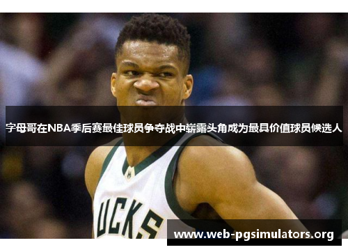 字母哥在NBA季后赛最佳球员争夺战中崭露头角成为最具价值球员候选人