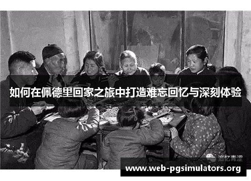 如何在佩德里回家之旅中打造难忘回忆与深刻体验